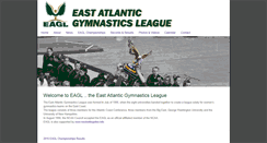 Desktop Screenshot of eaglgymnastics.com